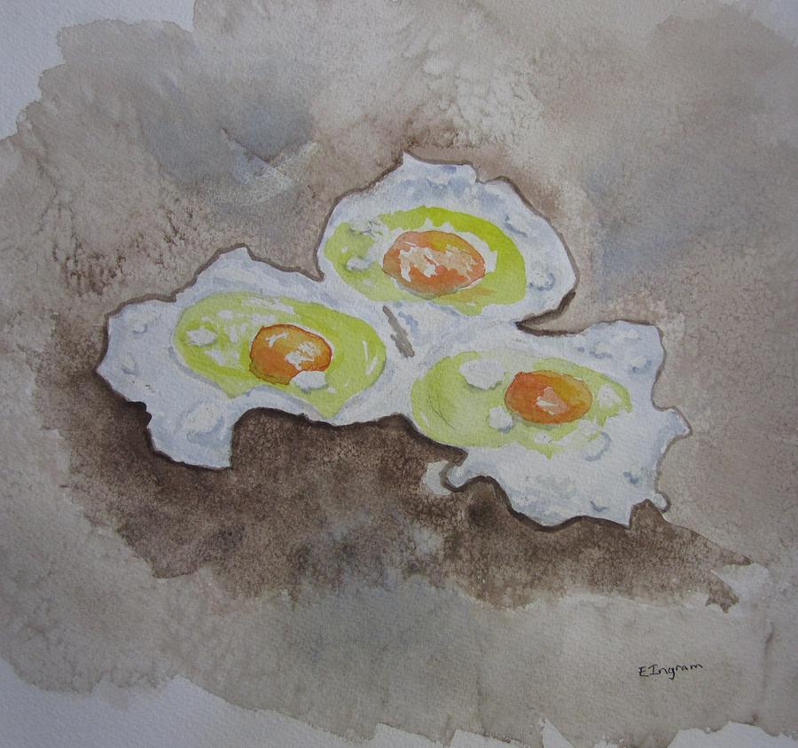 Breakfast Anyone Painting by Elvira Ingram