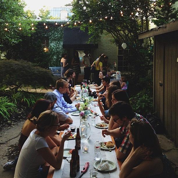 Vscocam Photograph - Bbq Potluck With Friends, New And Old by Brett Arthur