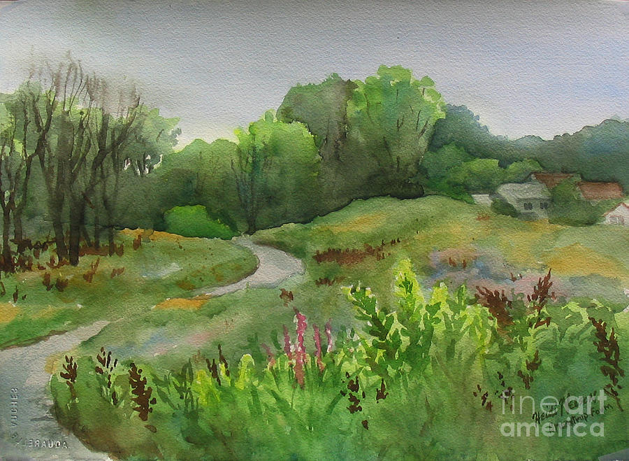 Bruentrump Farm Meadow #1 Painting by Heidi E Nelson