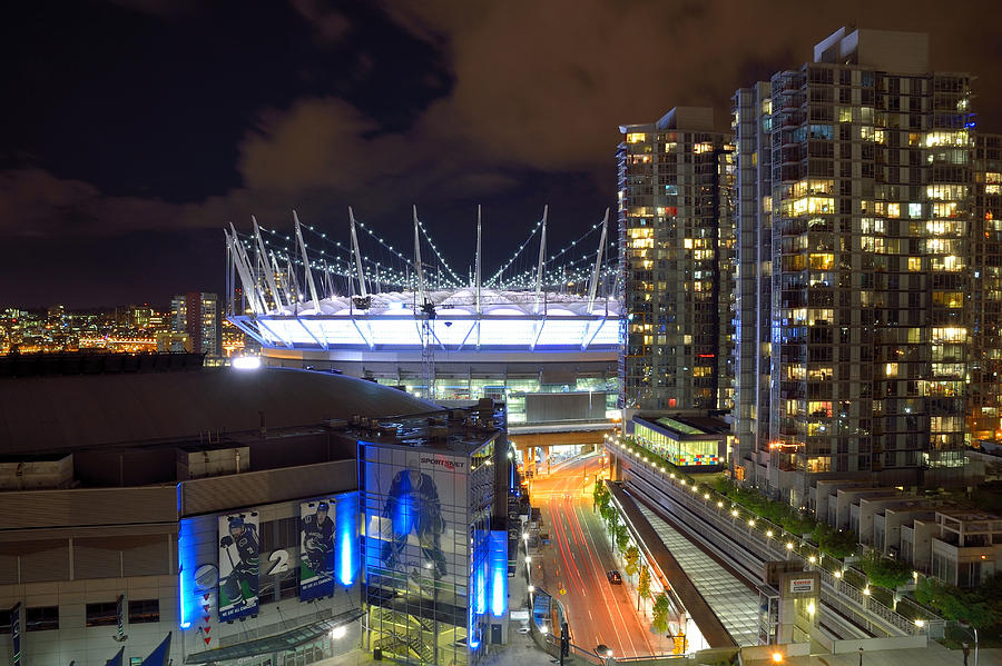 BC Place  Photograph by Kathy King