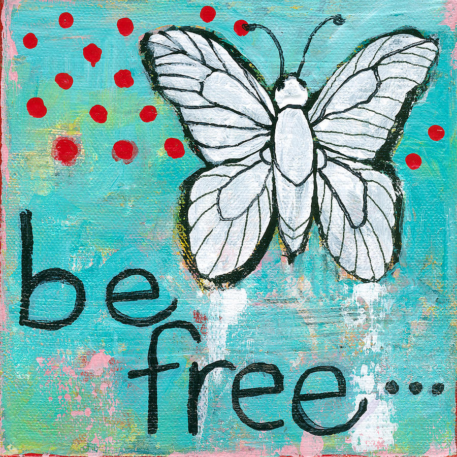 Be Free Painting by Blenda Studio