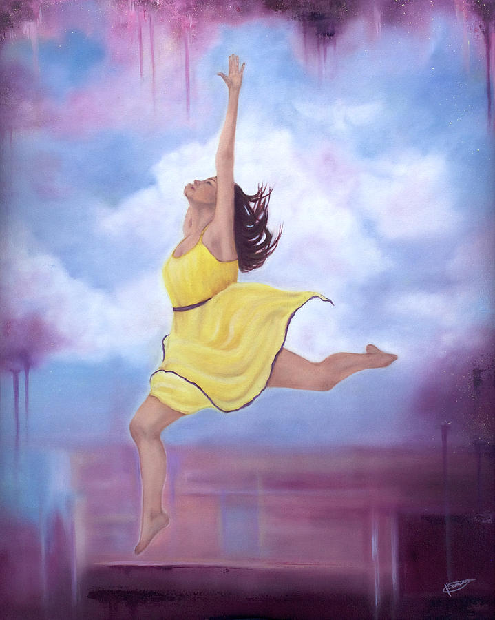 Be Free Painting by Jeanette Sthamann