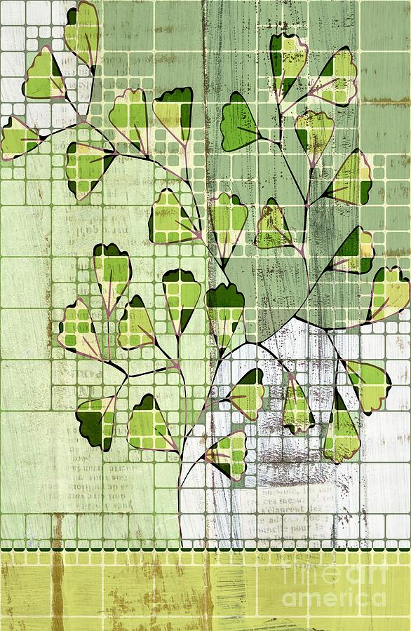 Be-Leaf - Green 03-ab202t2 Digital Art by Variance Collections