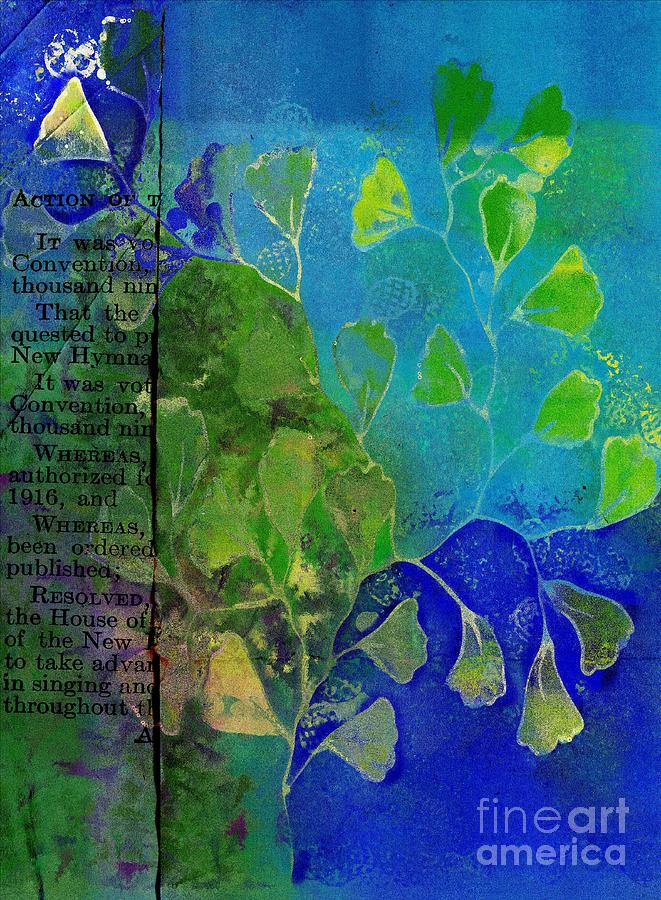 Nature Digital Art - Be-Leaf - j76073176b1b by Variance Collections