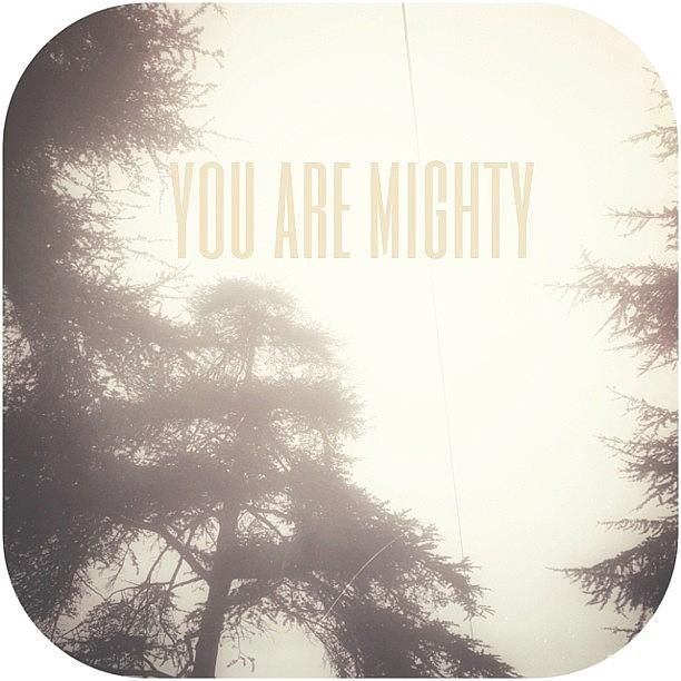 Be Mighty + Strong + Alive + Full Of Photograph by Tifanie Chaney