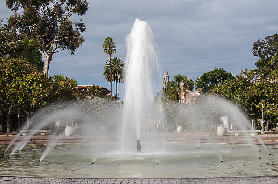 Bea Evenson Fountain in Balboa Park Photograph by Lee Kirchhevel