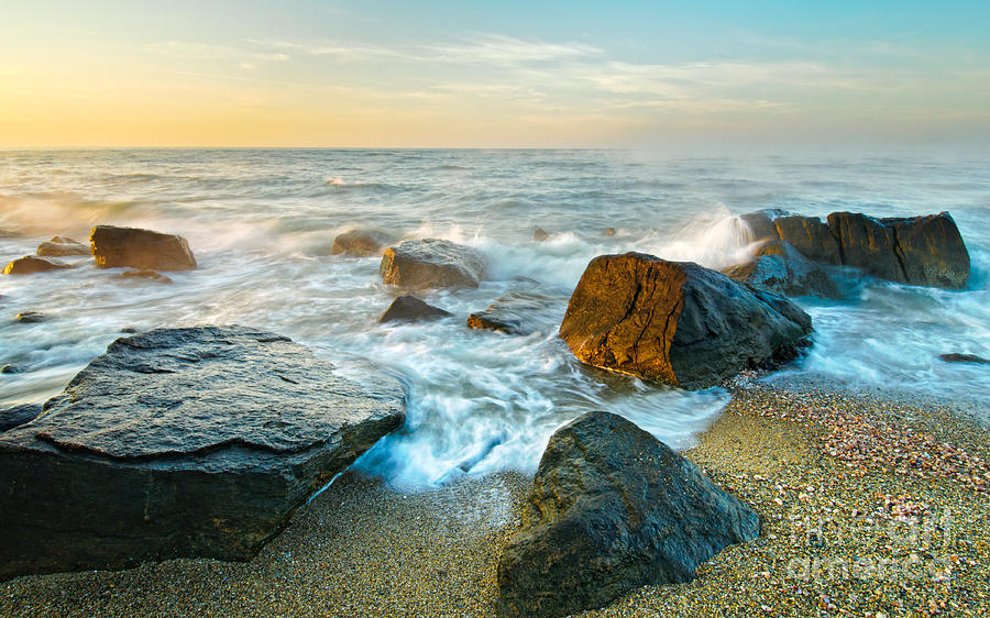 Beach - Meigs Dawn Photograph by JG Coleman