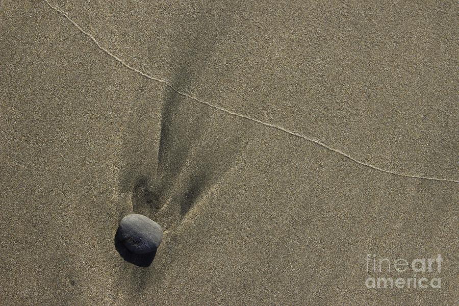 Beach Abstract 07 Photograph by Morgan Wright