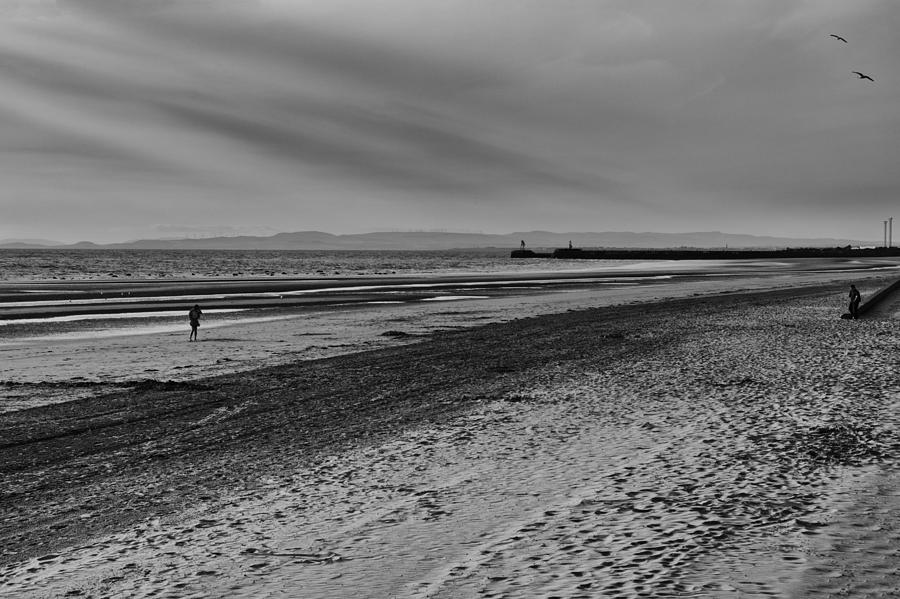 Beach at Ayr Photograph by Eunice Gibb