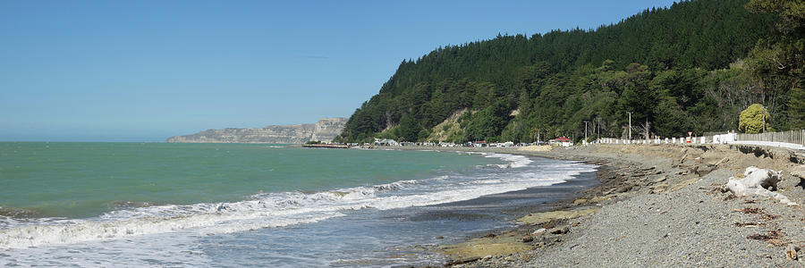 Beach At Clifton, Near Cape Kidnappers Photograph by Panoramic Images