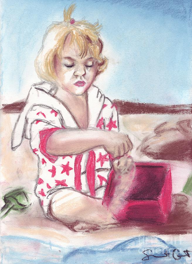 Beach Baby Pastel by Samantha Geernaert