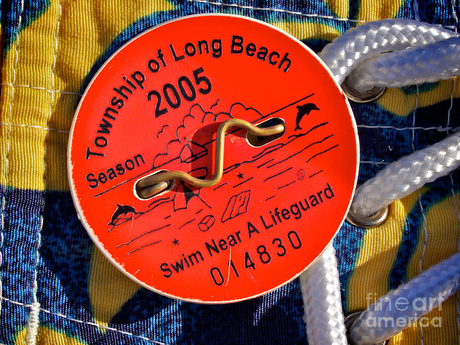 Beach Badge 2005 Photograph by Mark Miller