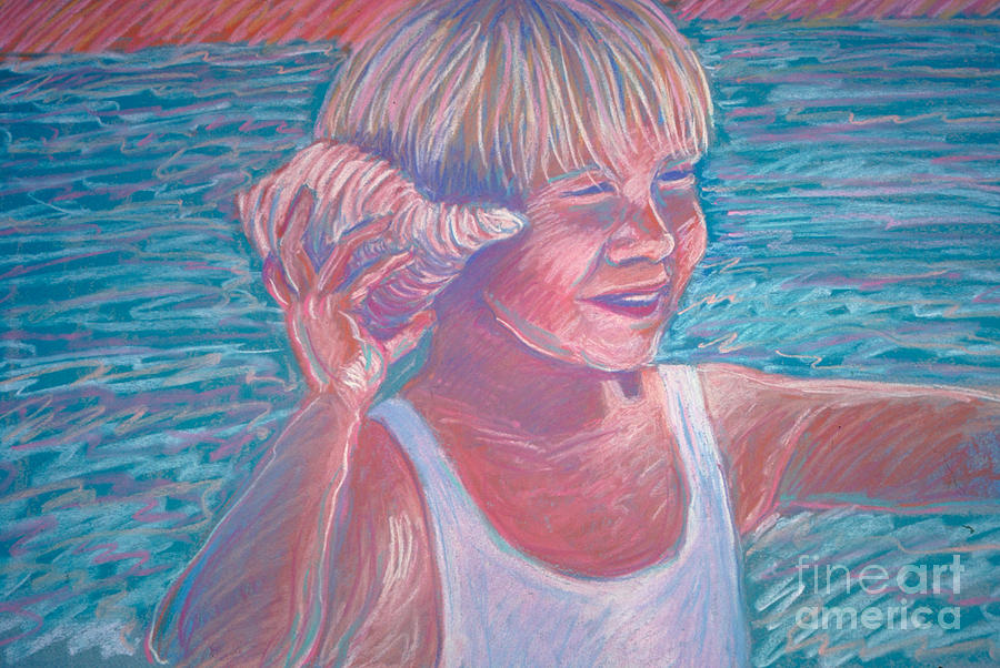 Beach Boy Painting by Audrey Peaty