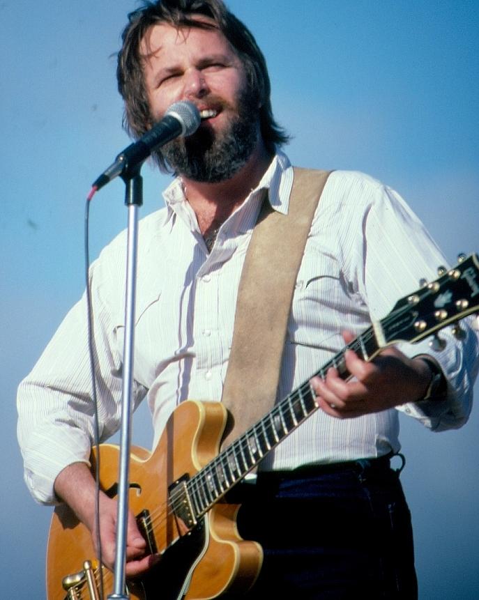 Musician Photograph - Beach Boy Carl Wilson Singing God Only Knows Live In Concert by Jussta Jussta