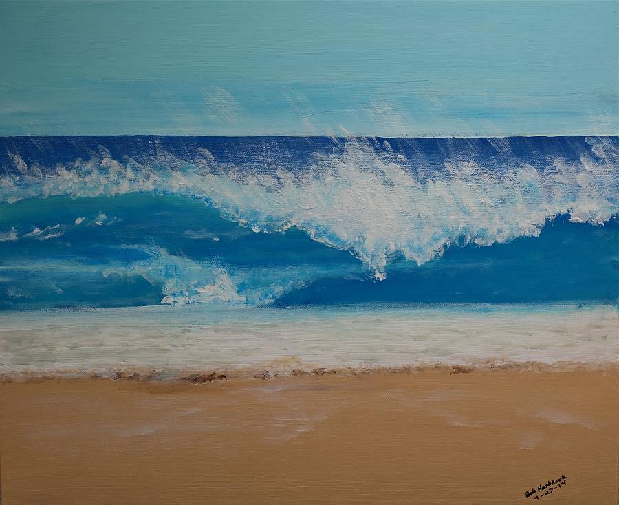 Beach Break Painting by Bob Hasbrook - Fine Art America