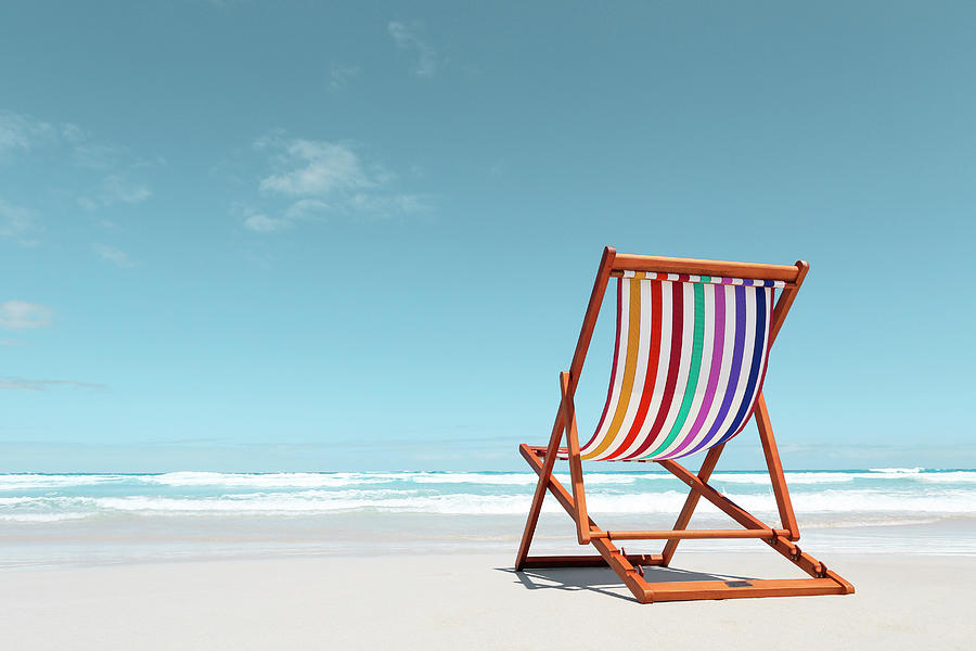 rainbow beach chair