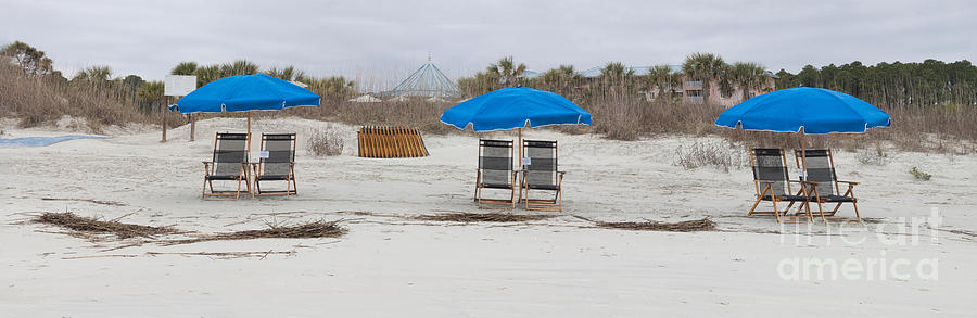 Beach Chairs Photograph