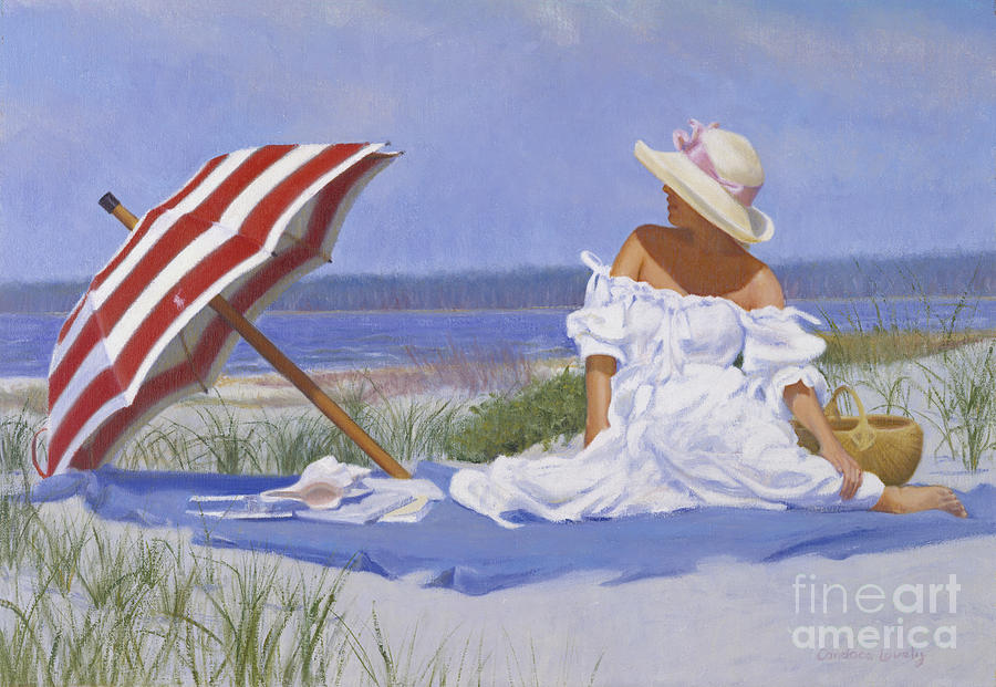 Beach Dreams Painting by Candace Lovely