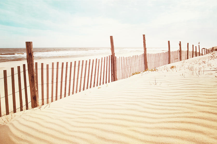 Summer Photograph - Beach Dune - Calming Seashore Photography by Carolyn Cochrane
