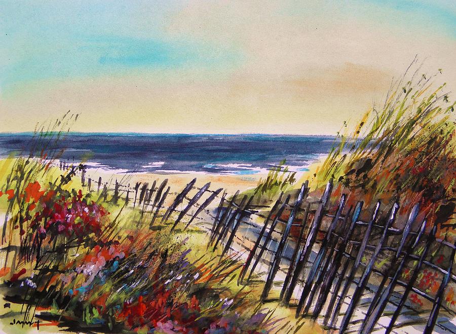 Beach Entry Painting by John Williams