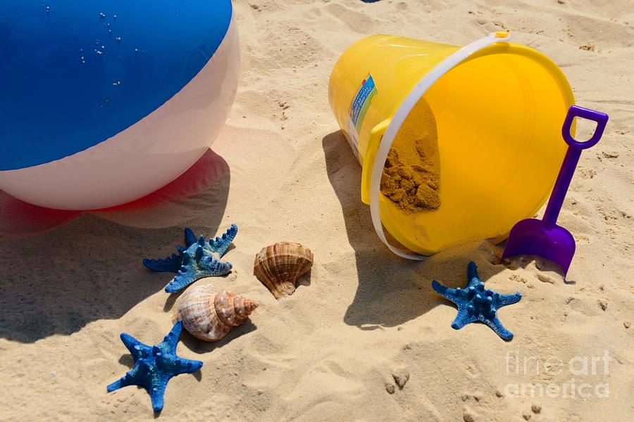 Shell Photograph - Beach Fun by Paul Ward