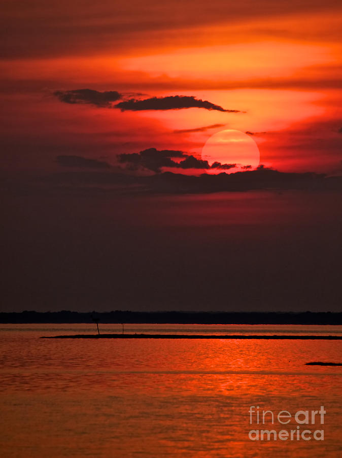 Beach Haven Sunset Photograph by Mark Miller