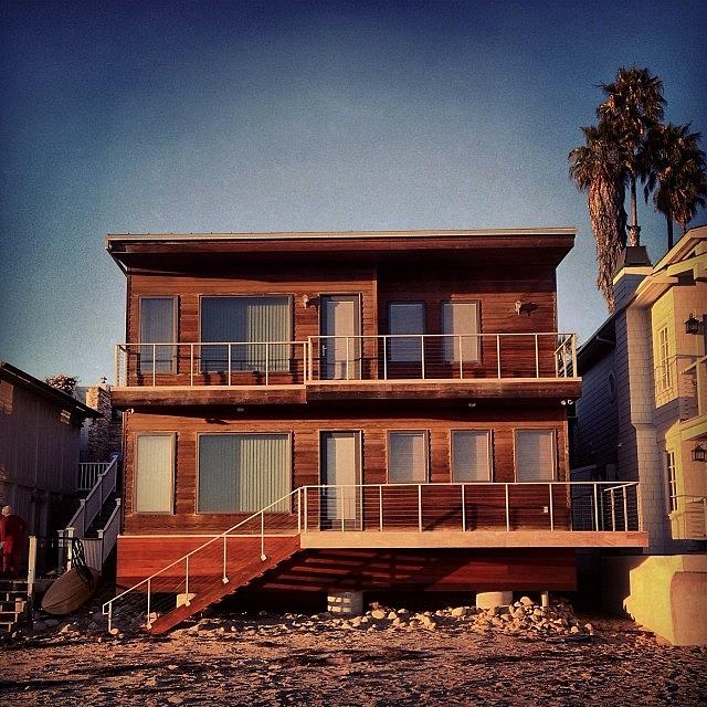 Architecture Photograph - Beach House by Chris Kane