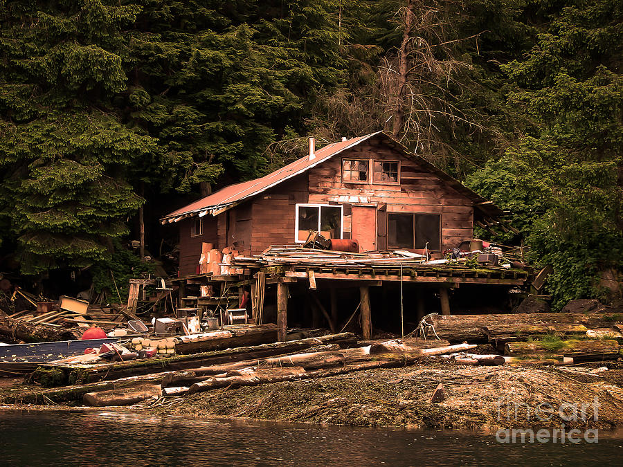 Boat Photograph - Beach House by Robert Bales