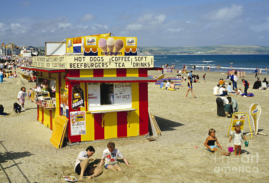 Beach Photograph - Beach Hut by David Davies Beach Photograph - Beach Hut by David Davies