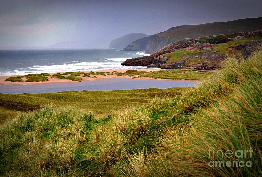 Beach in the Scottish Highlands Photograph by Henry Kowalski