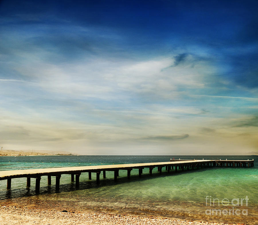 Beach. Red Sea Landscape. Photograph by Jelena Jovanovic