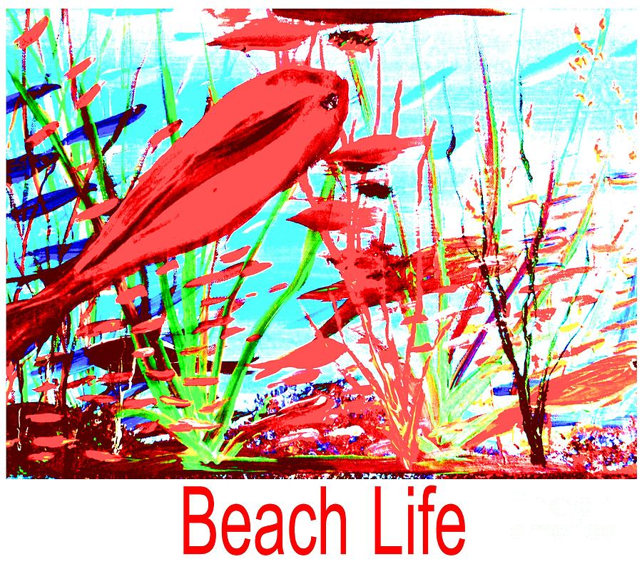 Beach Life Painting by James and Donna Daugherty