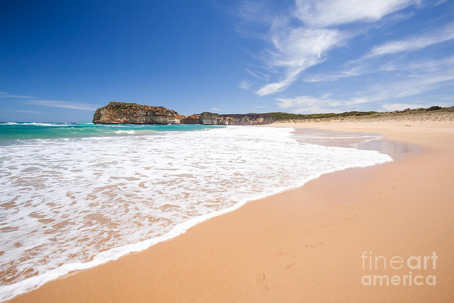 Beach near the Great ocean road in Australia Photograph by Matteo Colombo