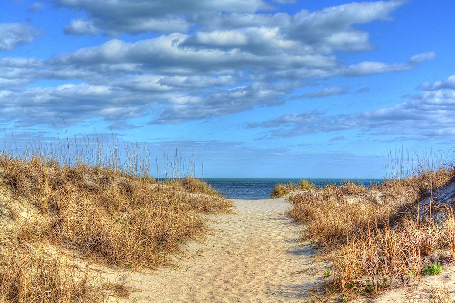 Beach Pathway Photograph by Kathy Baccari