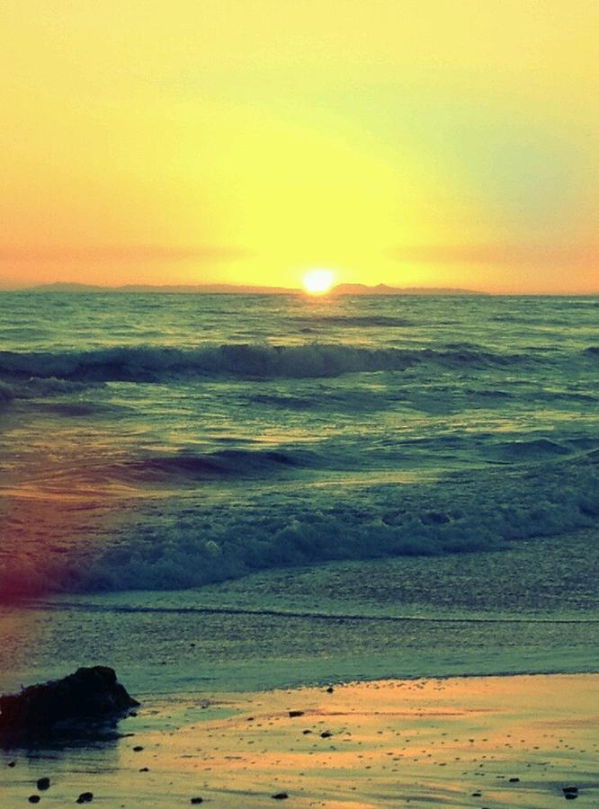 Sunset Photograph - Beach by Patsy Ramsahai