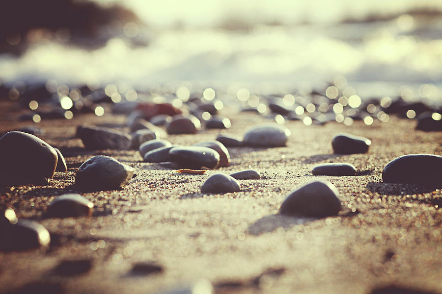 Beach Pebbles Photograph by Anydirectflight