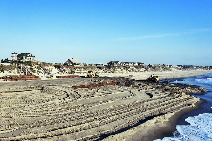 Beach Restoration Project Photograph by John Greim/science Photo Library