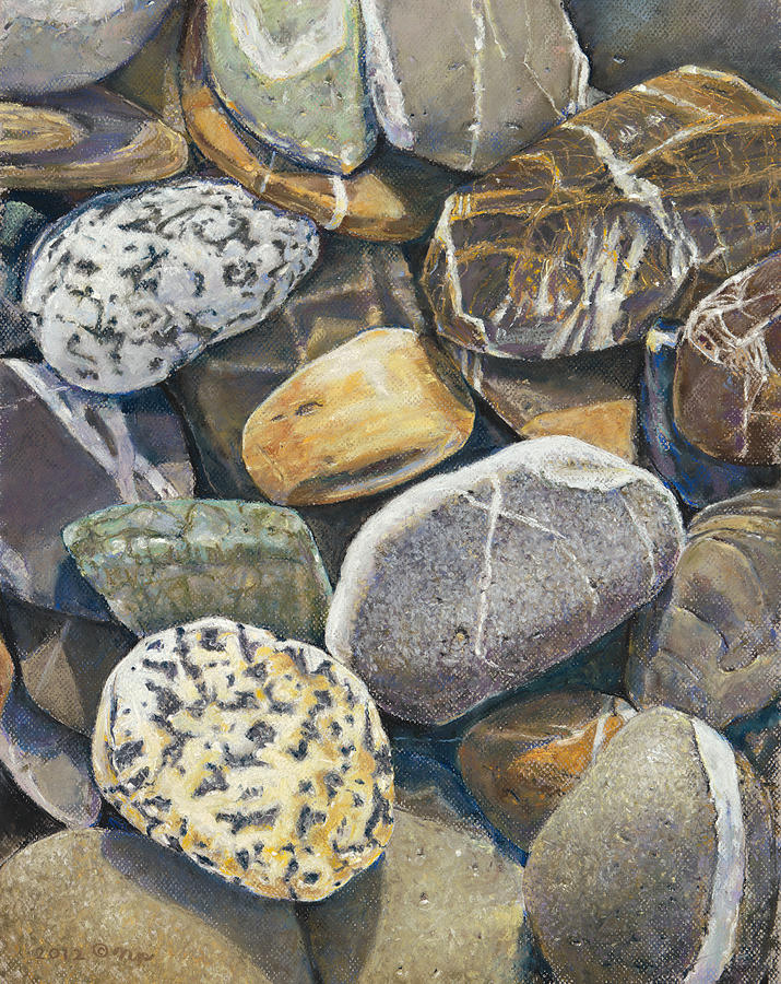 A Choir of Stones Painting by Nick Payne