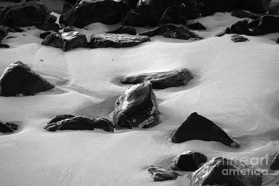 Beach Rocks Photograph by Cassandra Buckley