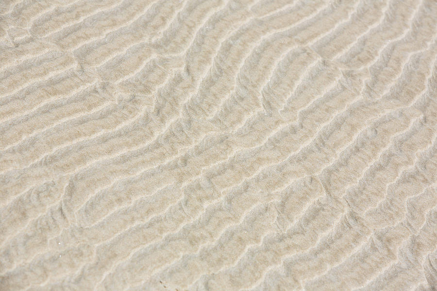 Beach Sand Texture Photograph by David Freund