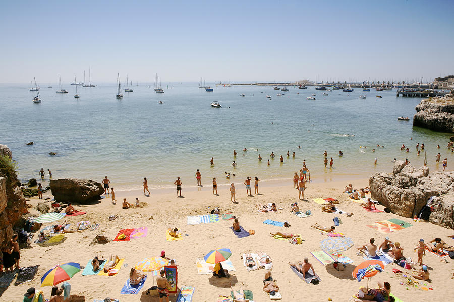 beach-scene-with-sunbathers-juliet-white