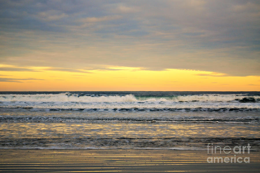 Sunrise At Agate Beach Photograph