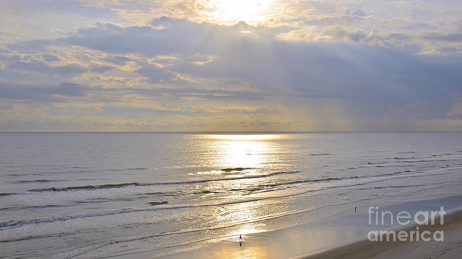 Beach Sunrise Photograph by Carol  Bradley