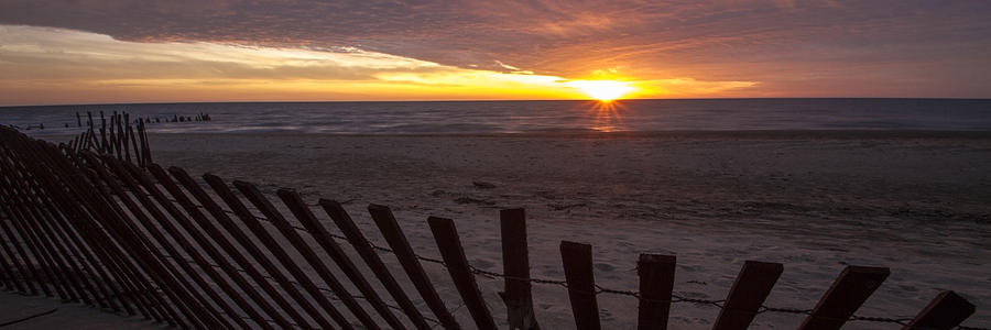 Beach Sunrise In 3 To 1 Aspect Ratio  Photograph by Sven Brogren