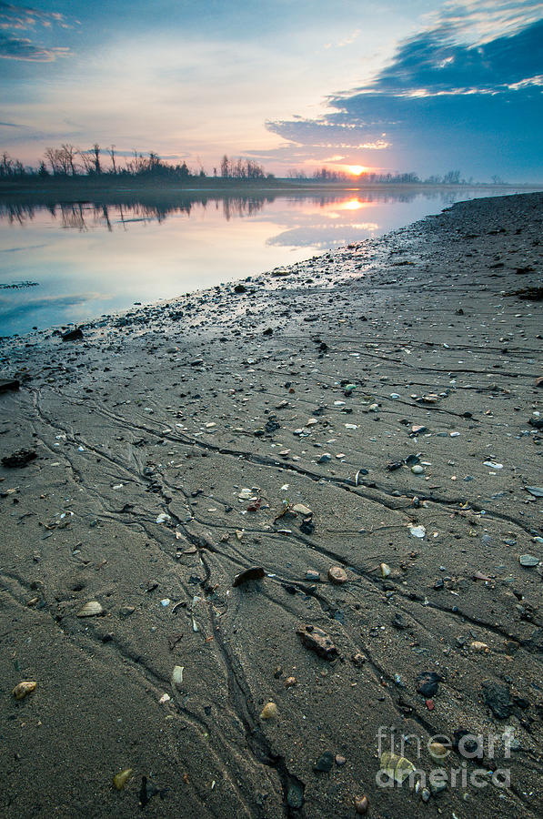 Beach Sunrise - Lewis Gut Tide Withdrawn Photograph by JG Coleman
