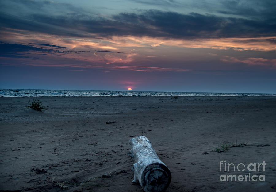 Beach Sunset Photograph by Randall Cogle