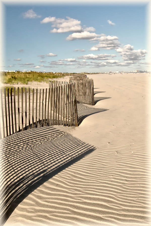 Beach textures Photograph by Carolyn Derstine