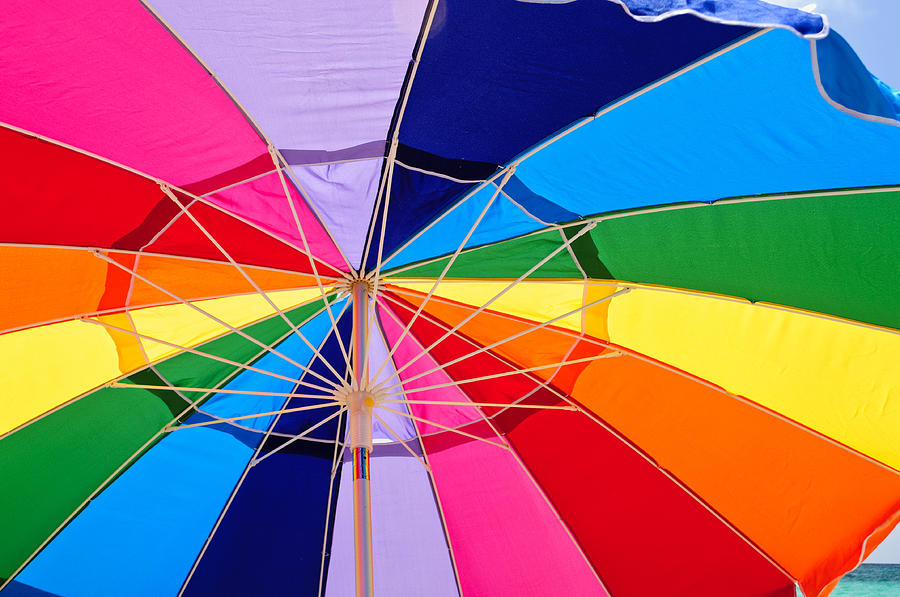 Beach Umbrella Photograph by Betty Eich - Pixels