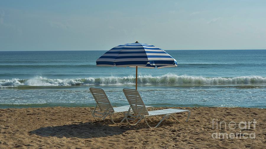 Beach Umbrella Photograph by Bob Sample