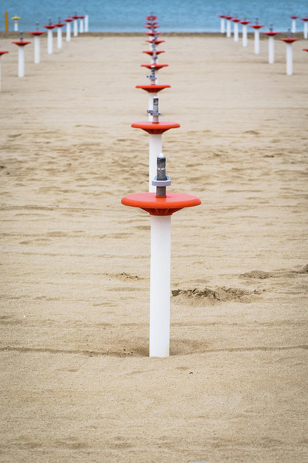 Beach Umbrella Photograph by Deimagine